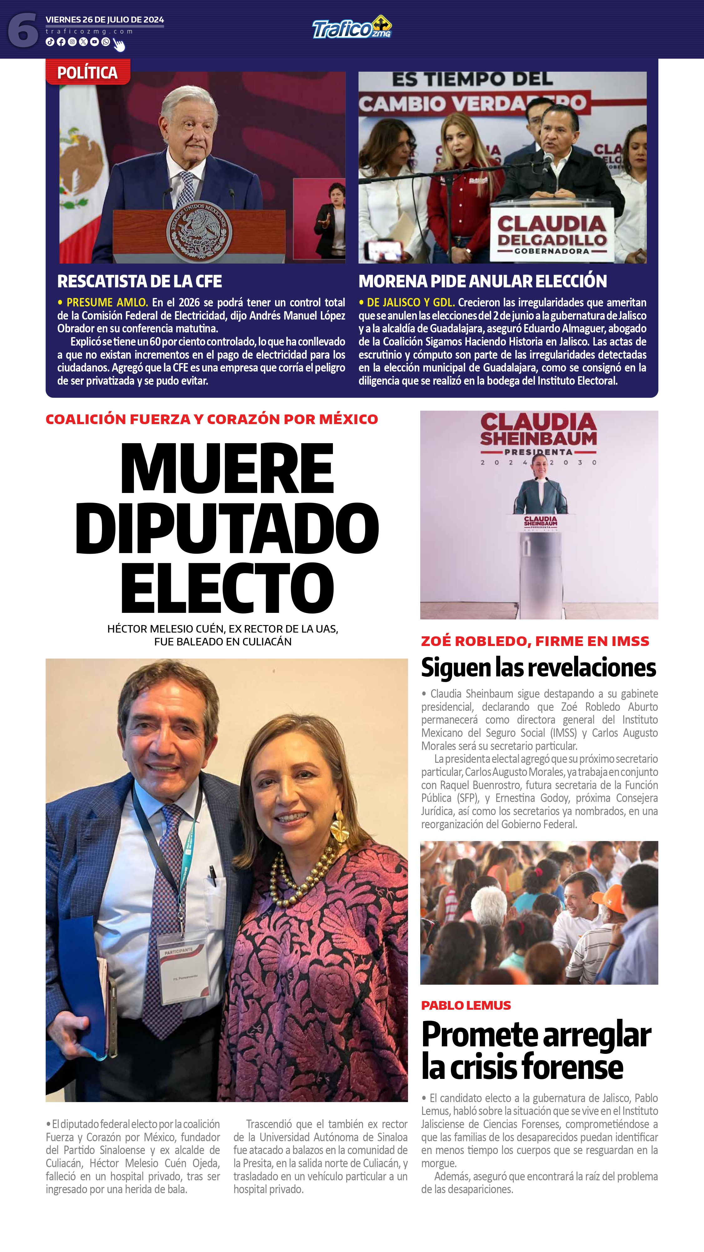 Julio 26 de 2024 (6/26)